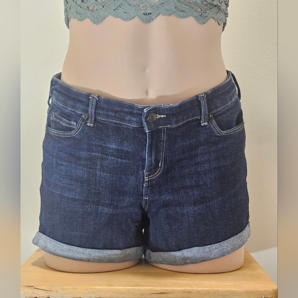 True Craft Mid-Rise Shorts
